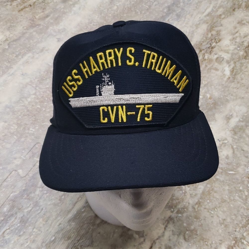 EAGLE HEADWEAR VINTAGE USS HARRY TRUMAN HAT - Picture 2 of 5